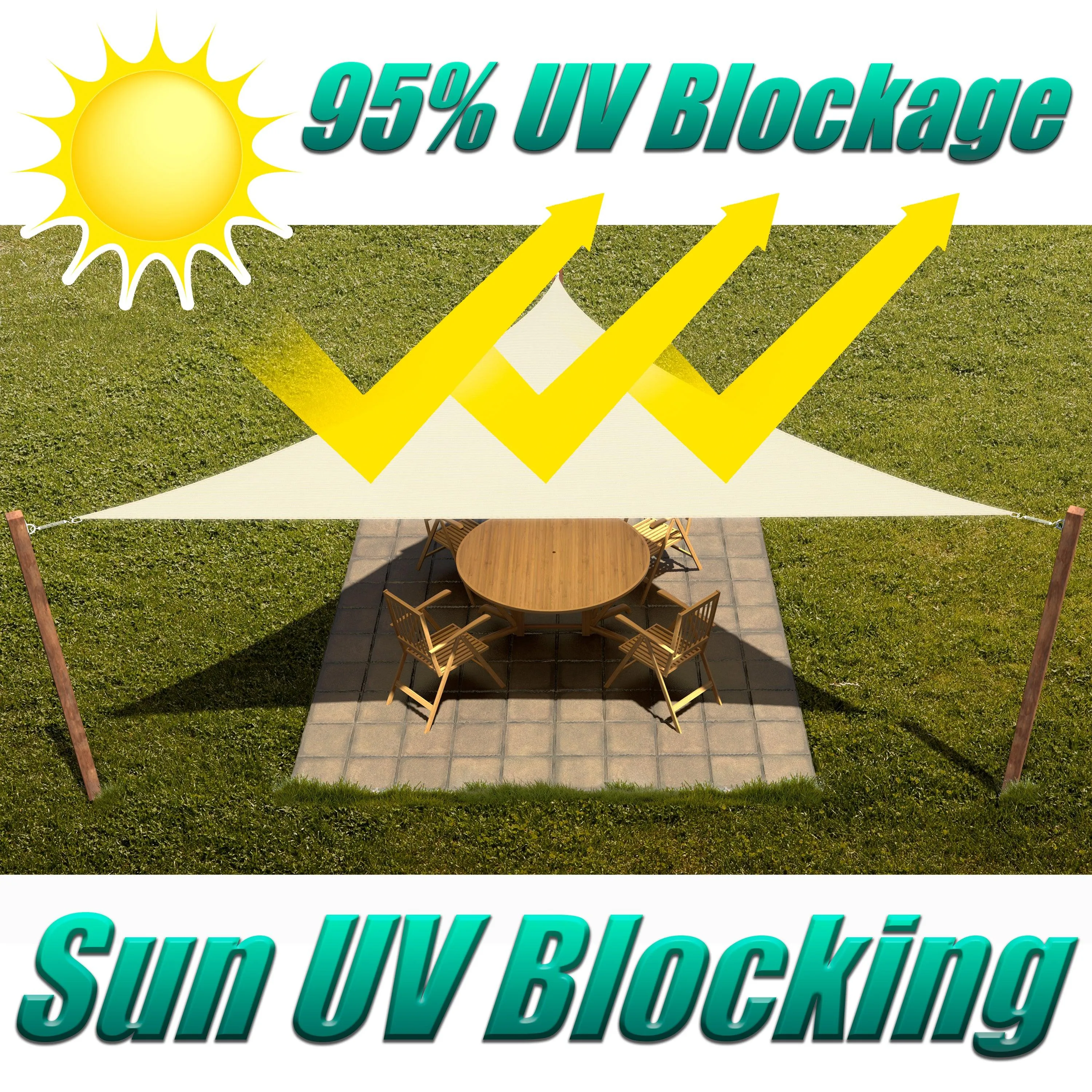 Equilateral Triangle Sun Shade Sail
