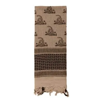 Gadsden Snake Shemagh Tactical Desert Scarf